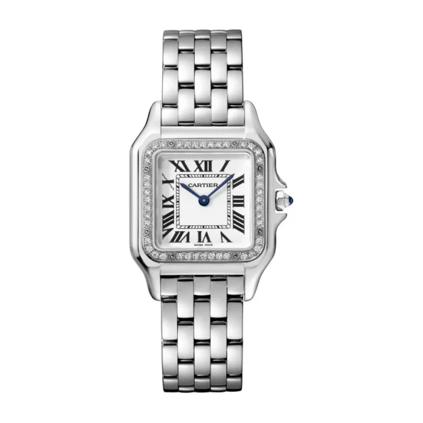 Panthere-de-Cartier-in-Steel-with-Diamonds-Medium-Model-Ladies-Watch-W4PN0008