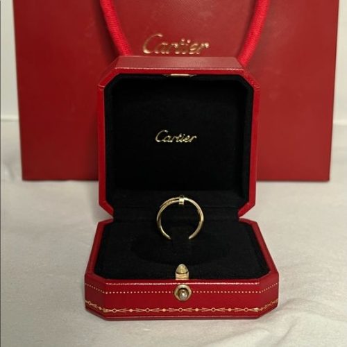 1:1 Replica Cartier Juste Un Clou SM Yellow Gold Ring B4225900 photo review