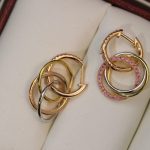 fake-cartier-trinity-earrings-white-gold-yellow-gold-with-pink-diamonds-best-gifta1d0c6e83f027327d8461063f4ac58a6