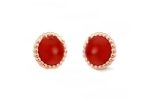 replica-van-cleef-arpels-perlee-couleurs-earrings-rose-gold-carnelian182be0c5cdcd5072bb1864cdee4d3d6e