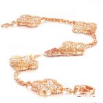 van-cleef-arpels-vintage-alhambra-bracelet-5-motifs-pink-gold-with-round-diamonds02e74f10e0327ad868d138f2b4fdd6f0